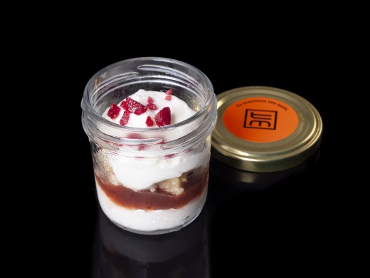 Tarrina de cheesecake artesano Tarrina de cheesecake artesano