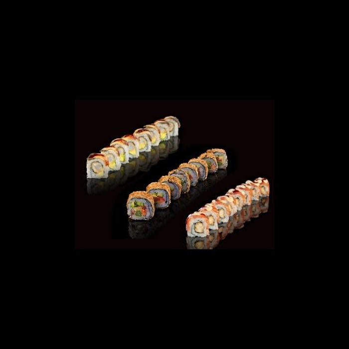 Escoge 3 Telemaki rolls Escoge 3 Telemaki rolls