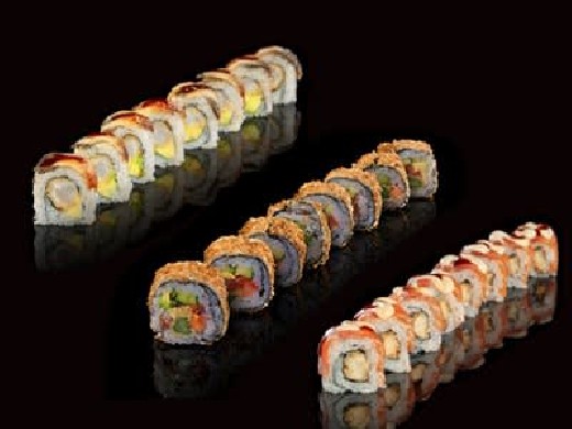 Escoge 3 Telemaki rolls Escoge 3 Telemaki rolls