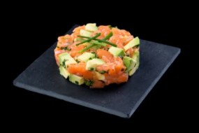 Tartar de salmón Tartar de salmón